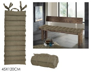 CUSCINO PER INTERNO\ESTERNO 45X120CM 2 POSTI - 3 COLORI DISPONIBILI