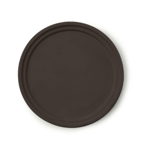 SOTTOVASO TONDO D 15 CM PER VASO BONSAI RIMINI, BOLOGNA IN GRES MARRONE - CERTS8049-013