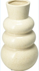 VASO CERAMICA 13X25 CM CREMA - KOAPF660160