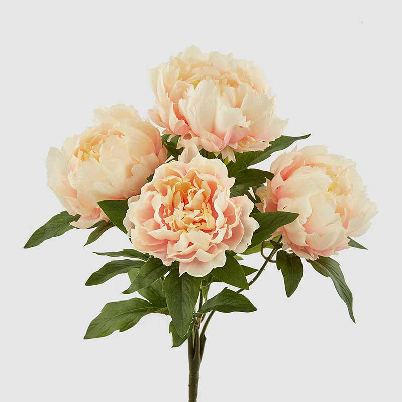 Peonie Bouquet artificiali EDG 48 cm - 3 Colori Dsponibili