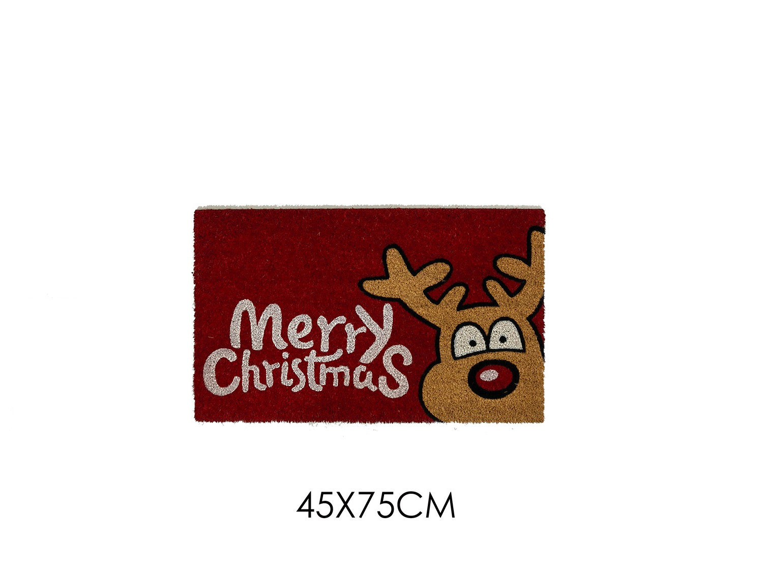 tappeto zerbino natale cm 45x75 cm