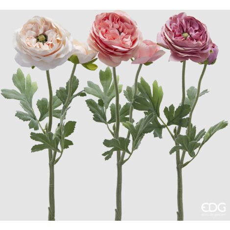 Ramo Rosa Royal Edg h 55 - 3 Colori Disponibili - Colori Pastello