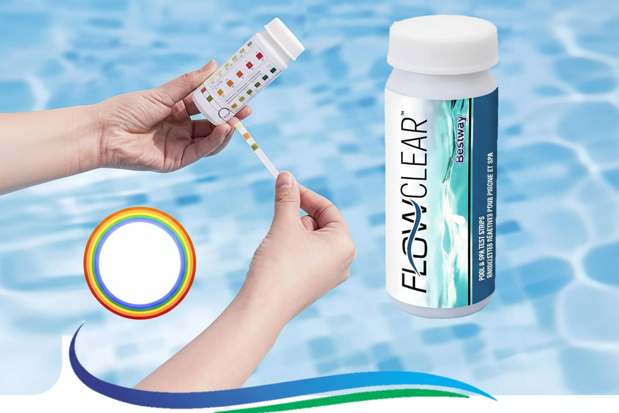 STRISCE DI TEST PER PISCINE BESTWAY - COD.58142