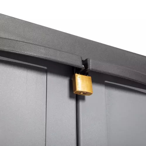 Toomax armadio basso Trend Midi in resina con ripiano regolabile cm65x38x94h