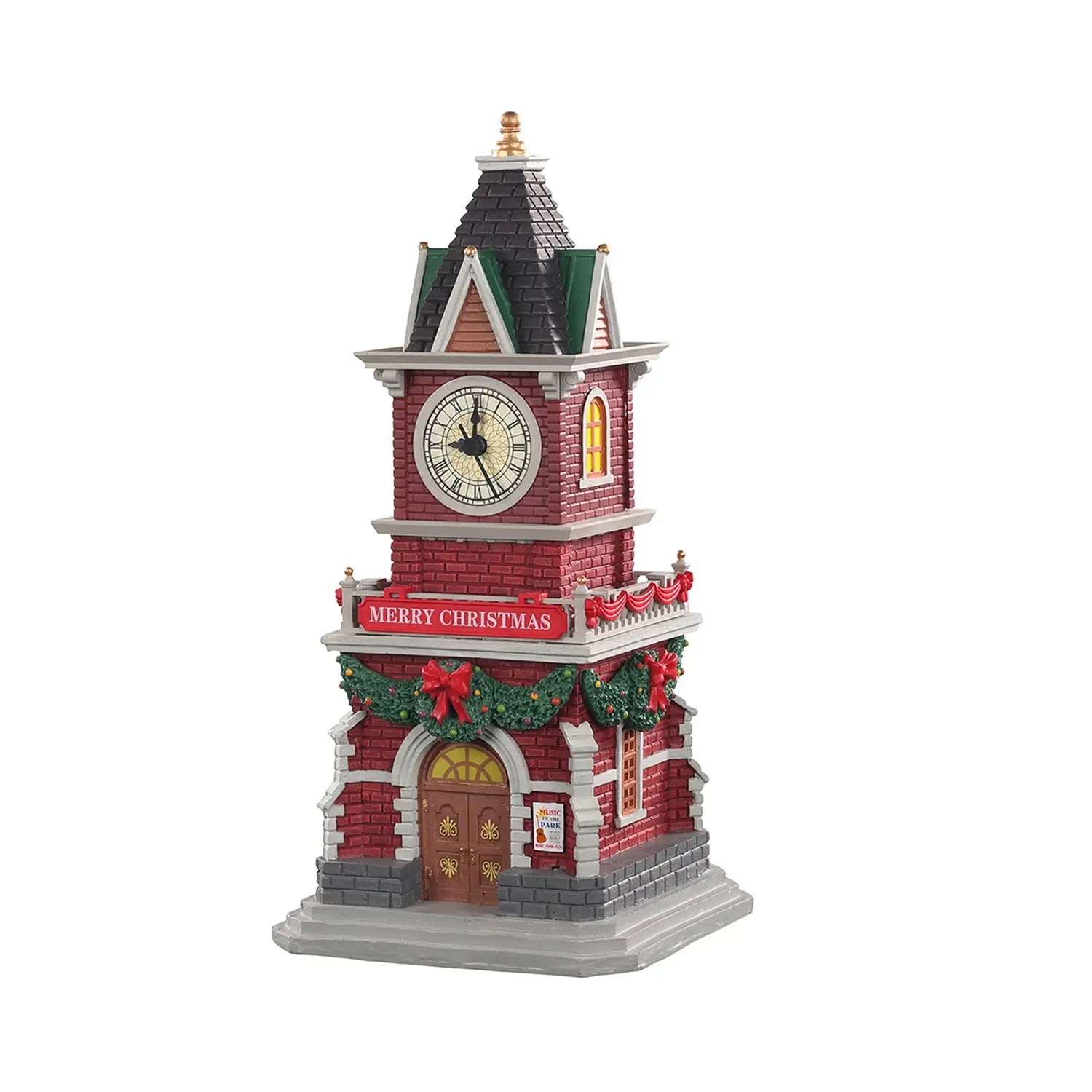 La Torre dell'Orologio di Tannenbaum – Villaggio di Caddington lemax